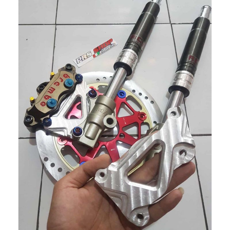braket kaliper 2pin shock usd rcy rideit 260mm