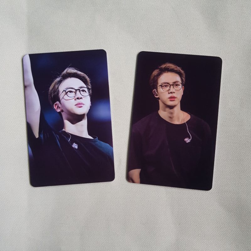 Photocard pc jidat jin bts worldwide handsome unoff