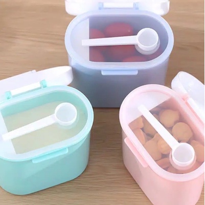 Toples Susu Bubuk C4 Tempat Kotak Wadah Penyimpanan Susu Bubuk Bayi Portabel Sealed