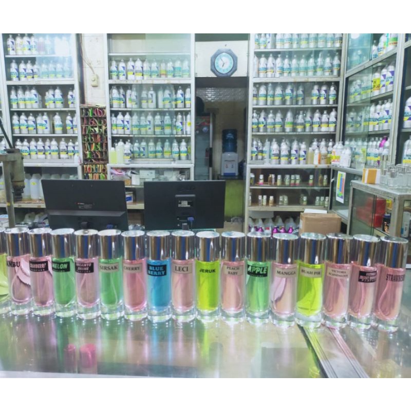 PARFUM REFILL AROMA BUAH 30ML,FRUITY FRAGRANCES ,PARFUM AROMA BUAH MINYAK WANGI,PARFUM WANGI