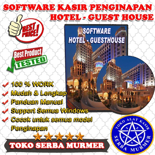 Software Program Aplikasi Administrasi Kasir Penginapan Hotel Guest house Losmen Kos