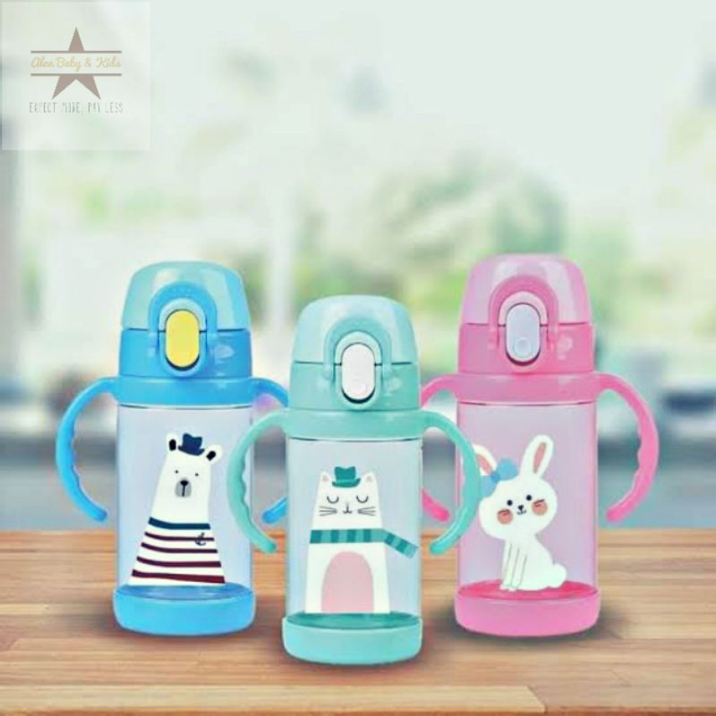 Baby Safe TRI01 Tritan Straw Cup 350ml/ Botol Minum