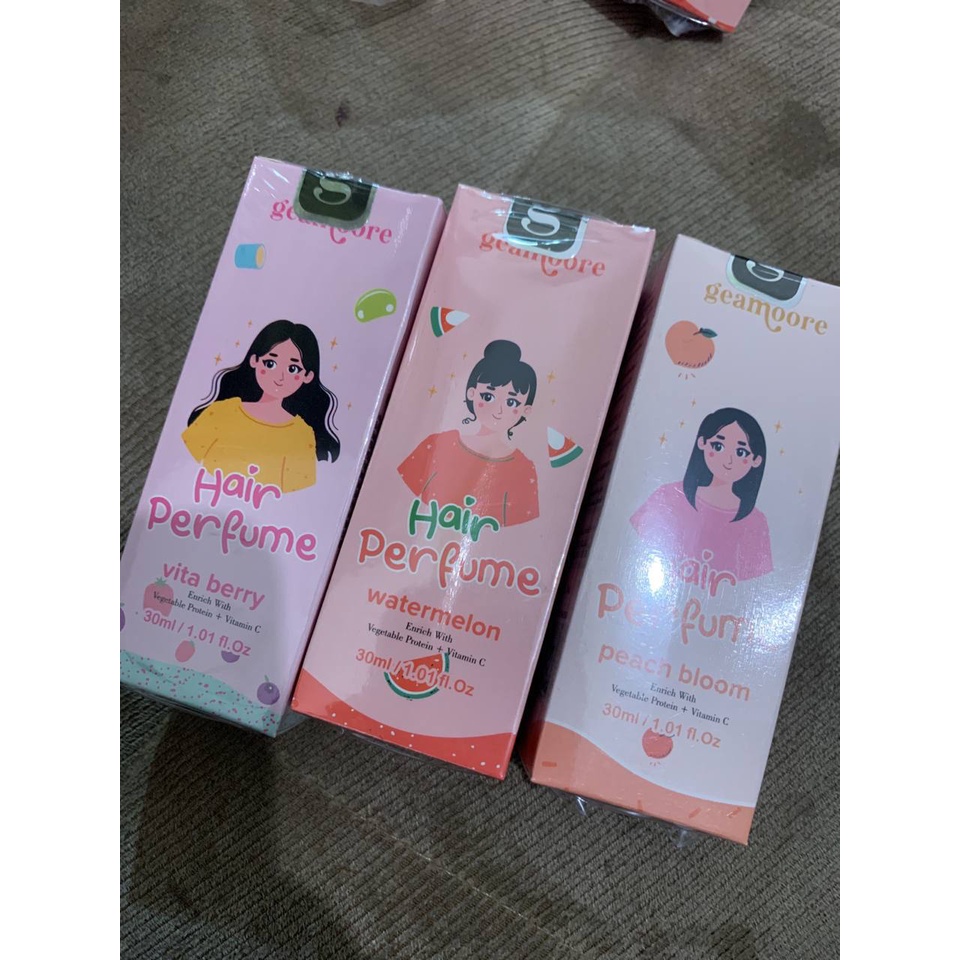 GEAMOORE Hair Perfume BPOM Murah