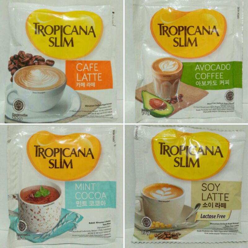 

Tropicana Slim White Coffee / Tropicana Slim Avocado Coffee