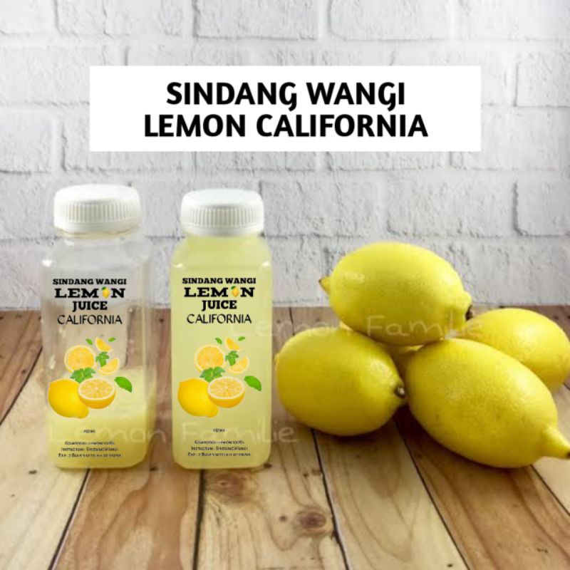 

Sari Lemon / Air Lemon Murni / Pure lemon JuiceLemon California 100%