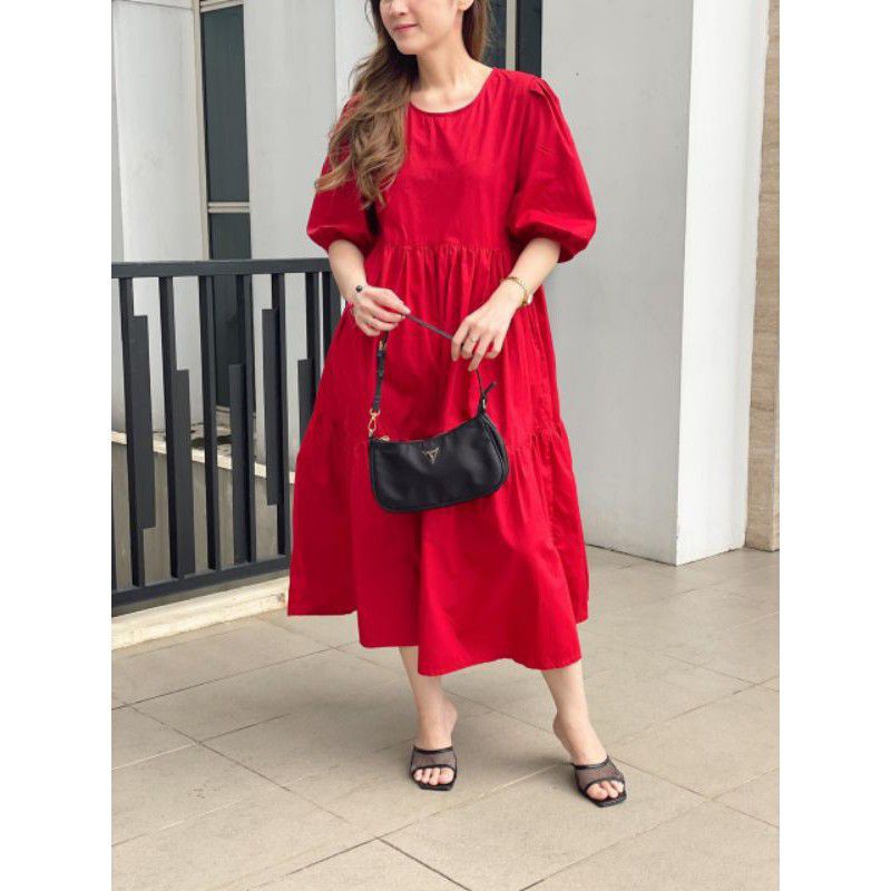 CONSENNSO poplin dress