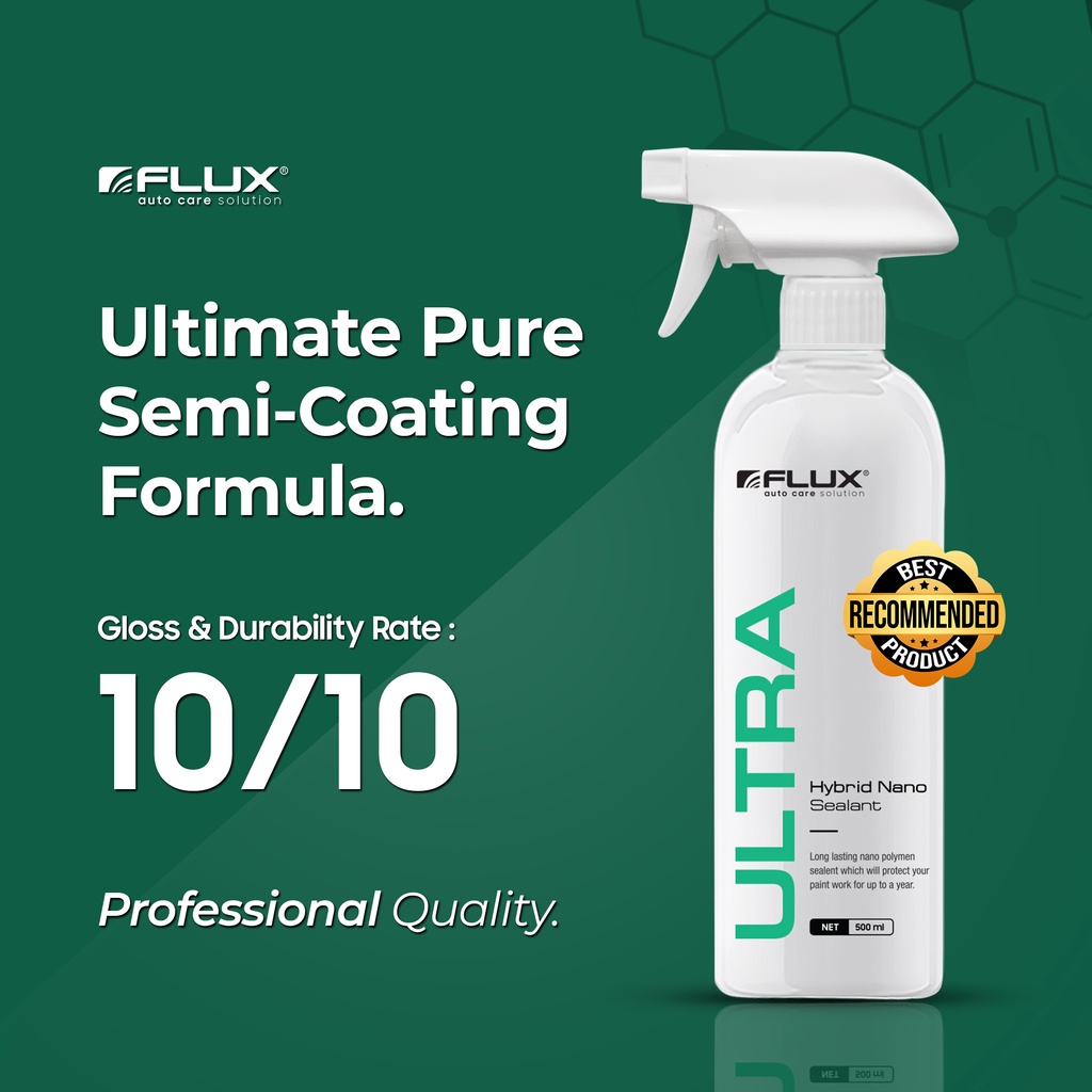 FLUX ULTRA PENGKILAP DAN PELINDUNG MOBIL / PERAWATAN COATING