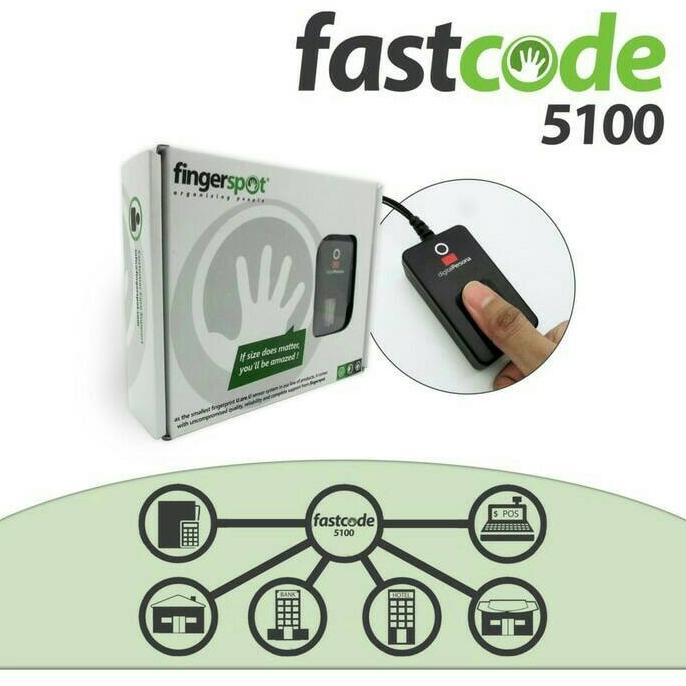 FINGERSPOT Fastcode 5100 (Fastcode SDK + U.are.U 5100 sensor) stock ada