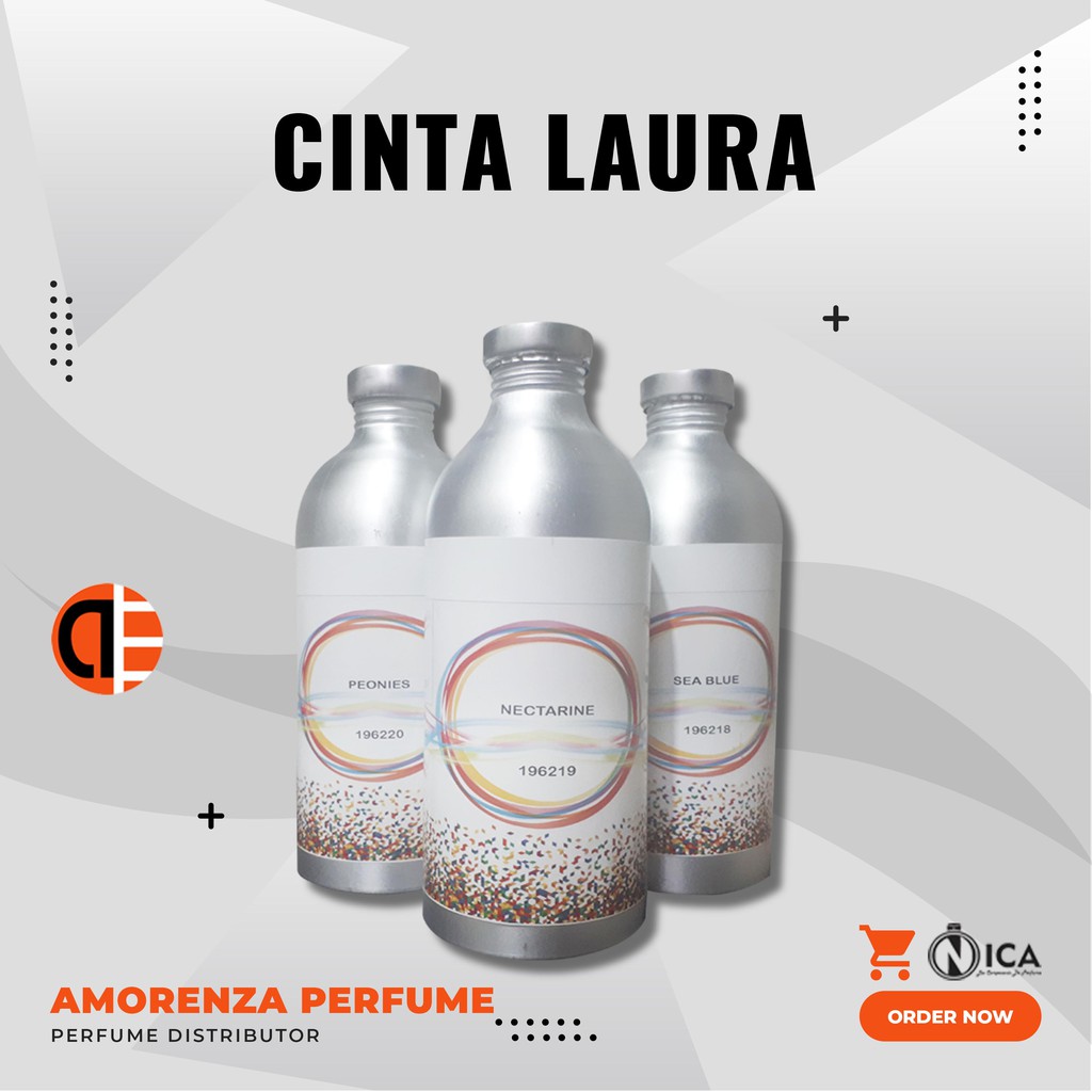 CINTA LAURABIBIT NICA 500 ML ORIGINAL 100% MURNI TANPA CAMPURAN / BIBIT PARFUM / BIBIT MINYAK WANGI / PARFUM WANITA TAHAN LAMA ORI / PARFUM WANITA TAHAN LAMA ORI