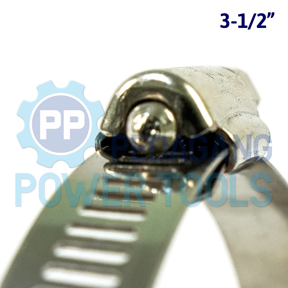 BISON SATUAN KLEM SELANG 3-1/2&quot; INCH STAINLESS STEEL HOSE CLAMP CINCIN