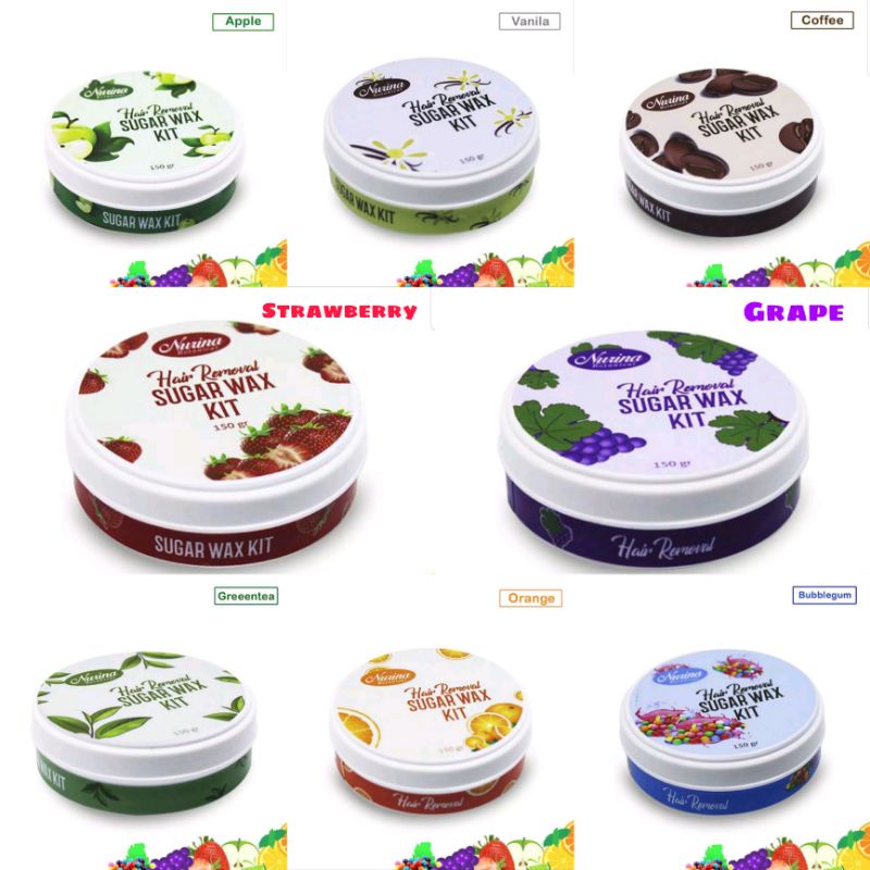 Sugar Waxing Kit Penghilang Bulu Rambut Bulu Ketiak Bulu Kaki Bulu Tangan / Sugar Wax Pencabut Bulu Rambut Ketiak Bulu Kaki &amp; Tangan / Sugar Waxing Kit Hair Removal / Waxing Bulu Ketiak / Waxing Bulu Kaki / Perontok Bulu Alami / Sugar Wax Paste Bulu Kaki