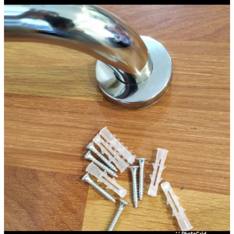 Grab Bar 40 Cm/ tarikan handle bathub bethub bathup/ handle kamar mandi 40 cm tarikan pegangan safety grab bar 40 cm