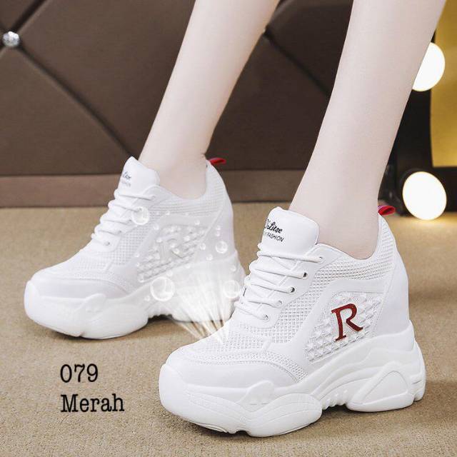 Sepatu wanita impor Wedges Korea#A079