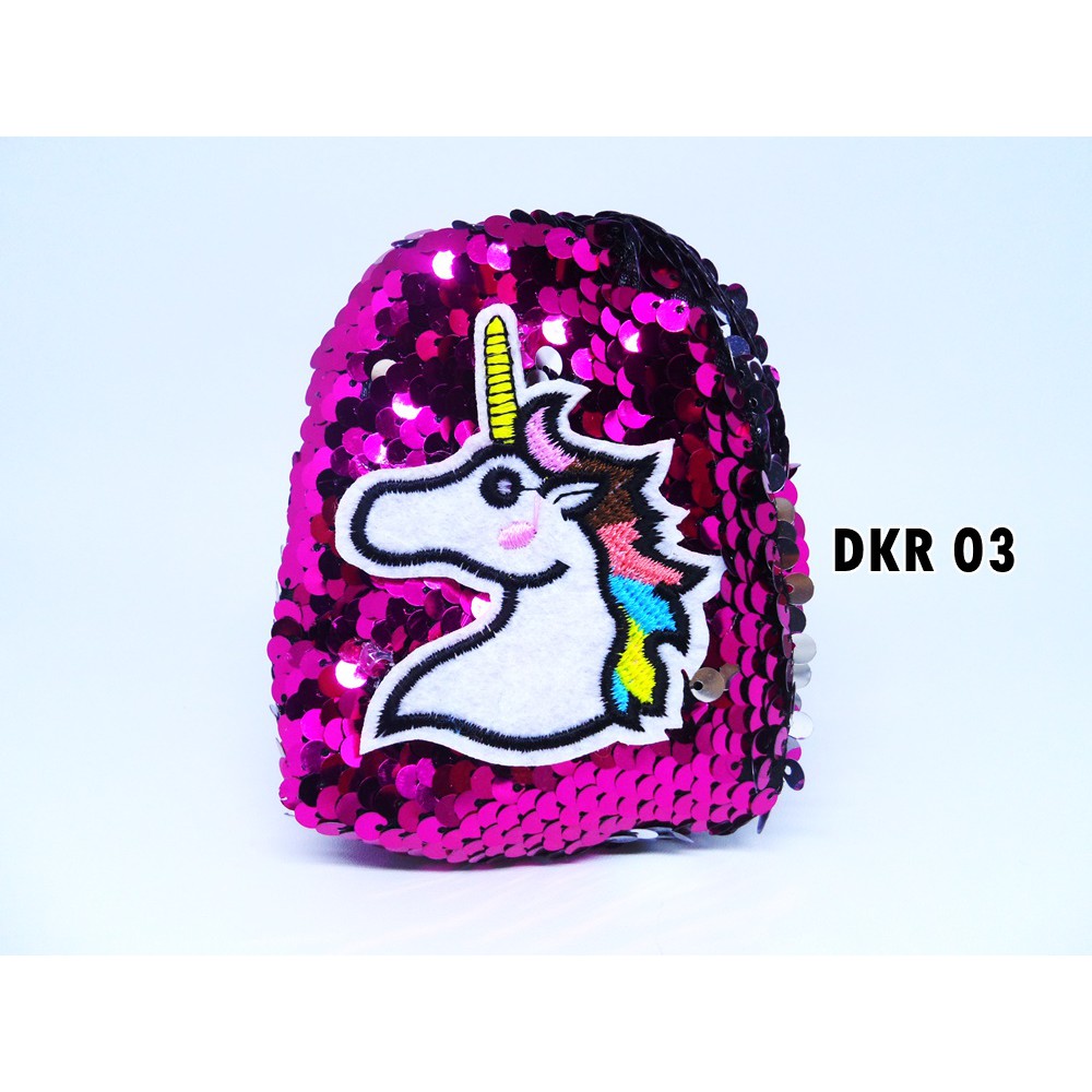 Dompet Koin Lucu Unicorn Blink-Blink (DKR)