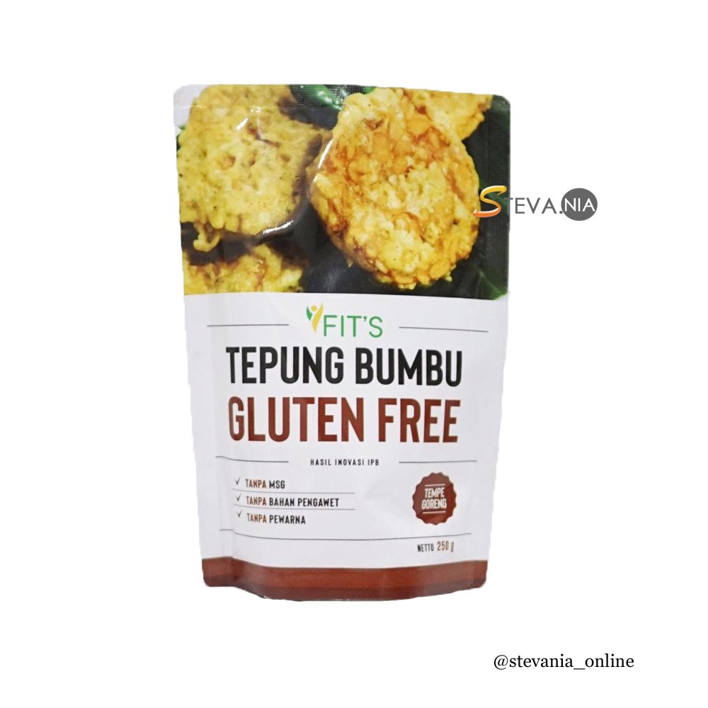 

Fits Tepung Bumbu Gluten Free Tempe Goreng Crispy 250GR Original