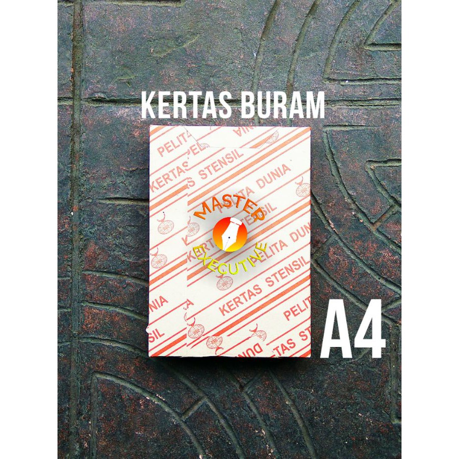 Pelita Dunia Kertas Stensil A4 Buram 210 x 297 mm - Bukan HVS