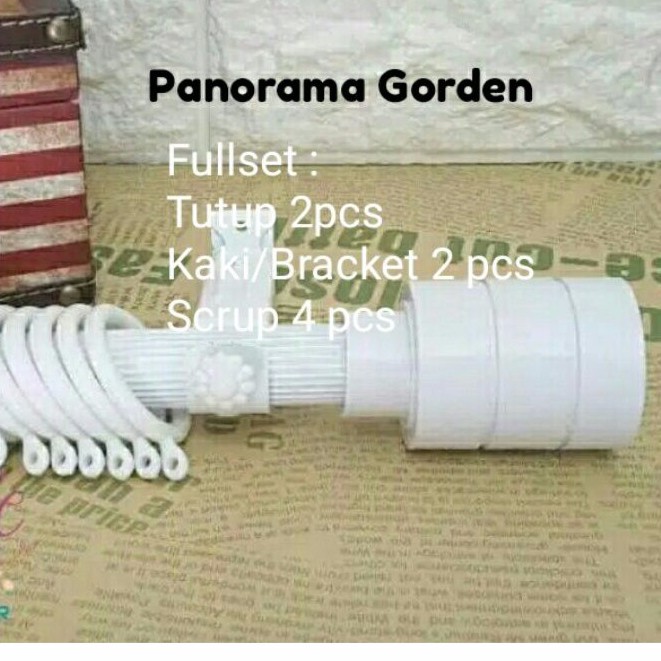 Batang Gorden Putih Minimalis Besi Gorden Putih Gorden Pintu Gorden Jendela Gagang Gordeng Putih