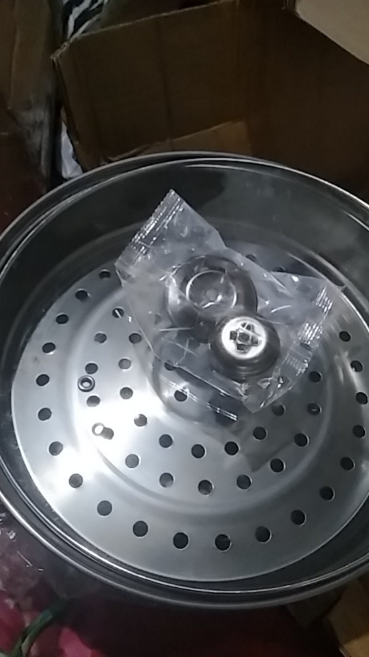 Dandang Steamer Panci Kukus Susun Stainless Steel Double Pan Serbaguna Alat Masak Dapur Dimsum Rumah