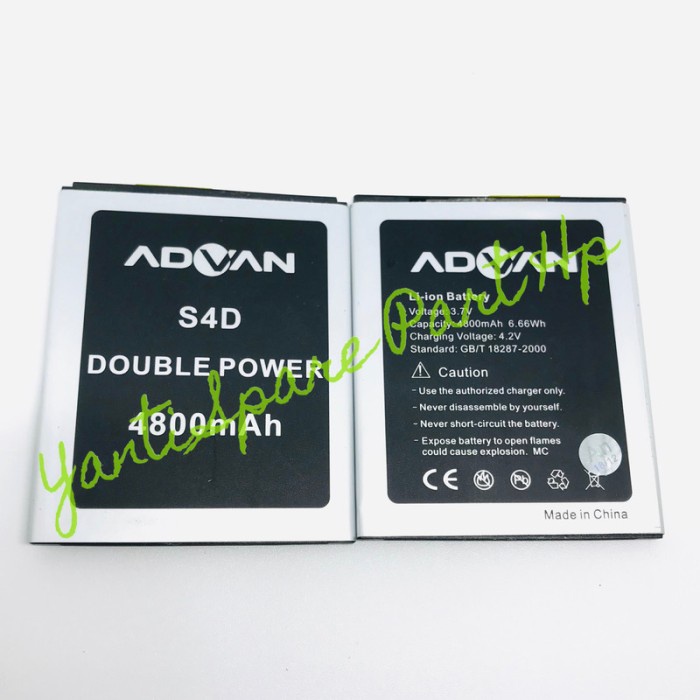 Baterai Advan S4D Original New