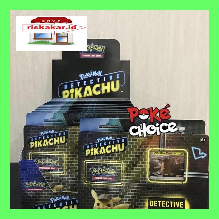 

Ktgca Pokemon Card Detective Pikachu Case File Blister Pack Car40D