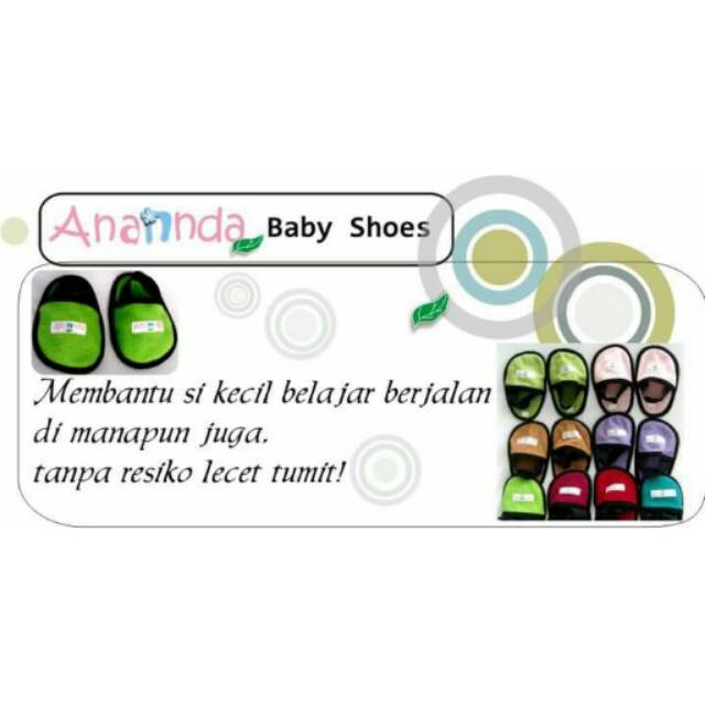 Sepatu Sandal Bayi Anannda Baby Shoes