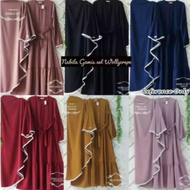 Nabila gamis set