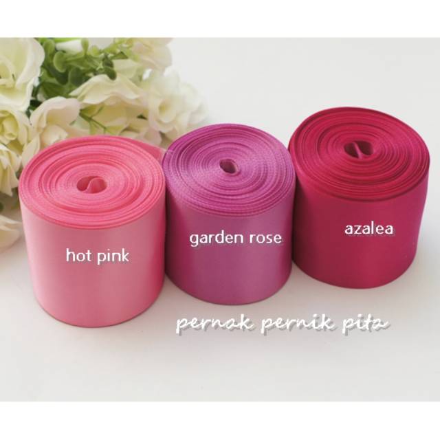 

PITA SATIN 2" (5CM) POLOS DOUBLE SIDE IMPORT / HRG PER-90CM
