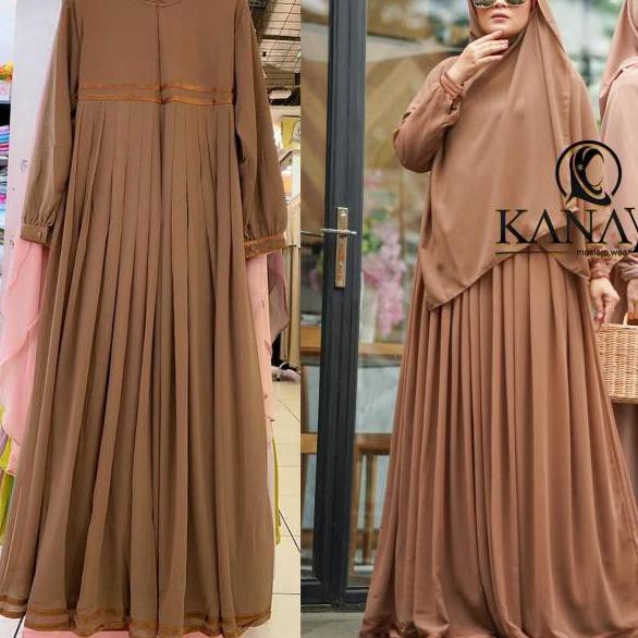 Harga Spesial.. GAMIS CERUTI ( gamis only ) - ZIHARA SYARI ORIGINAL KANAYA