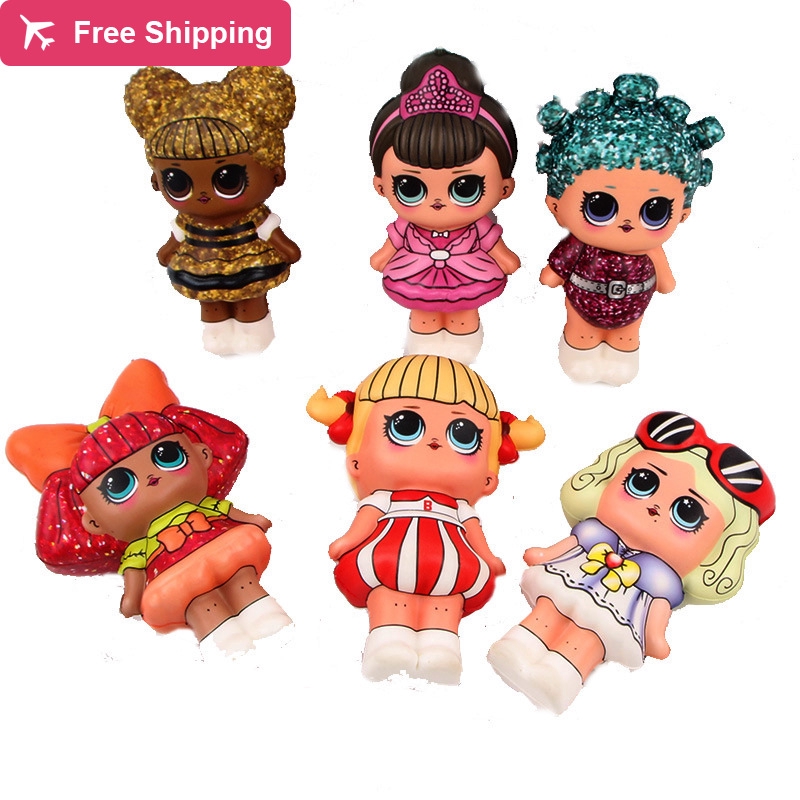 Squishy Unicorn/ Buah/ Roti Squishy Slow Springback Colour Printing Girl Pu COD