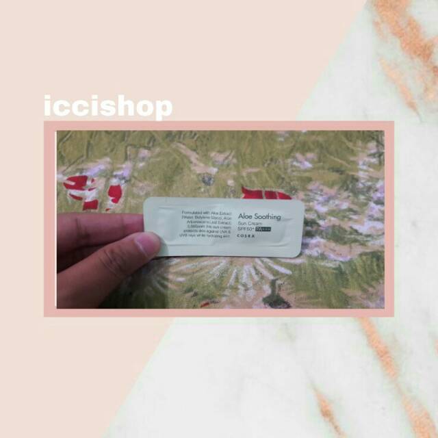 COSRX - Aloe Soothing Sun Cream Sample size