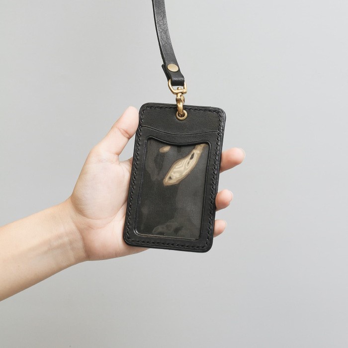 

Id Card - Verne'S Id Card Holder Ii - Tempat Kartu Id Kulit - Black Buffalo