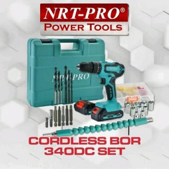 SEDIA Cordless Impact Drill 20V NRT-PRO DC-340 Termurah versi baru