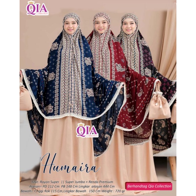 Mukena Humaira//Rayon Super