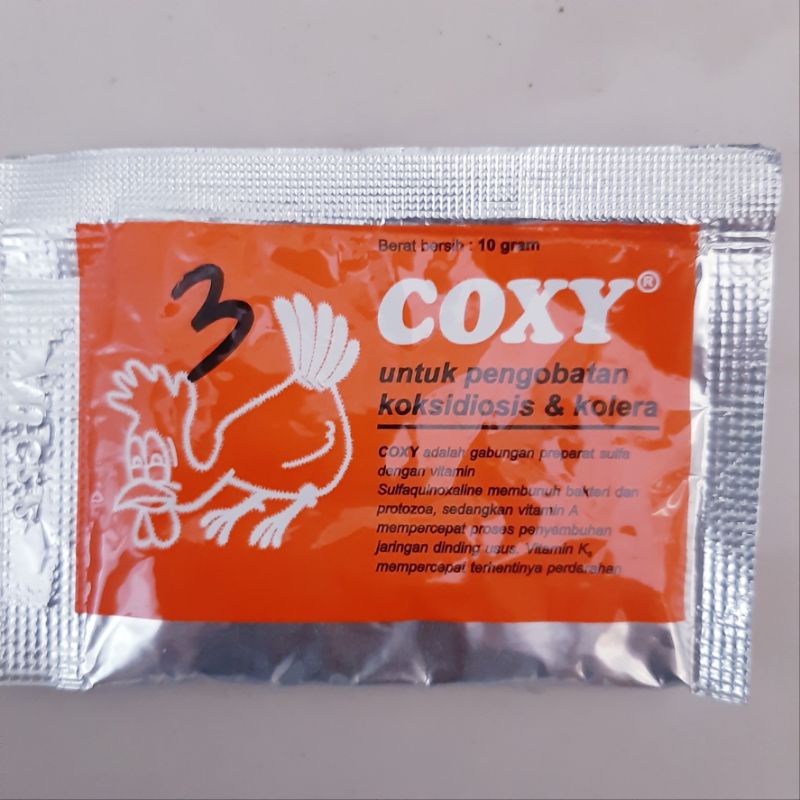 Jual Coxy Coksi Obat Berak Darah Koksidiosis Kolera Ayam Unggas Ternak