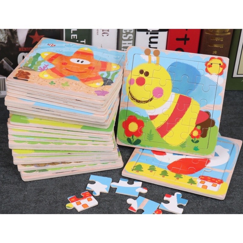 Mainan Edukasi - Wooden Toys - Mainan Anak Puzzle Bord / Magnetic / Mainan Anak