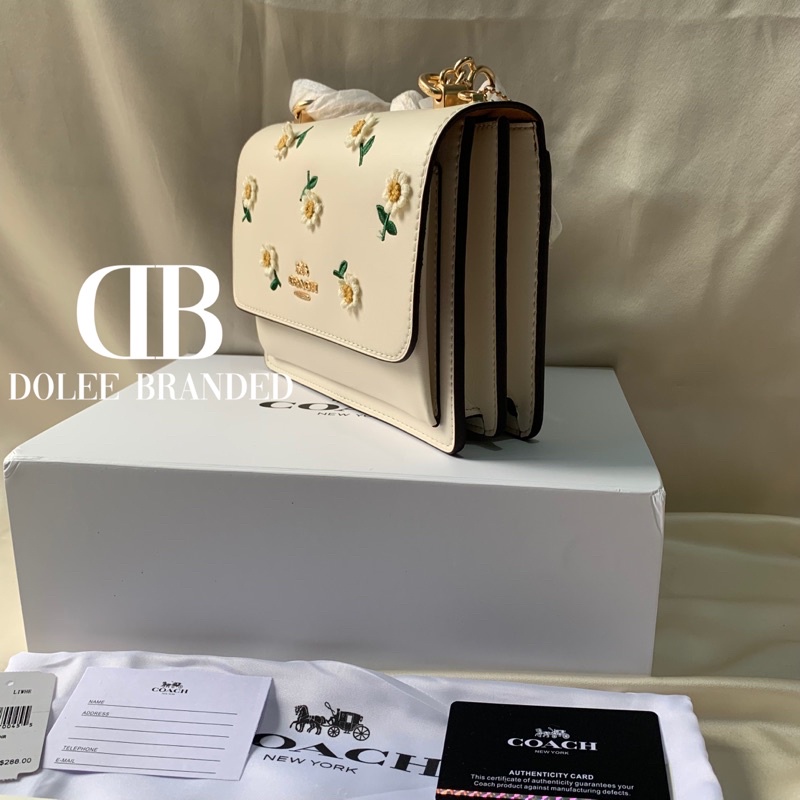 [READY] CH KLARE CROSSBODY WITH DAISY EMBROIDERY