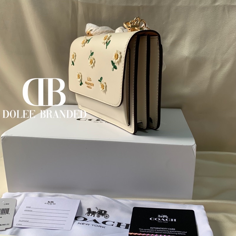 [READY] COACH KLARE CROSSBODY WITH DAISY EMBROIDERY