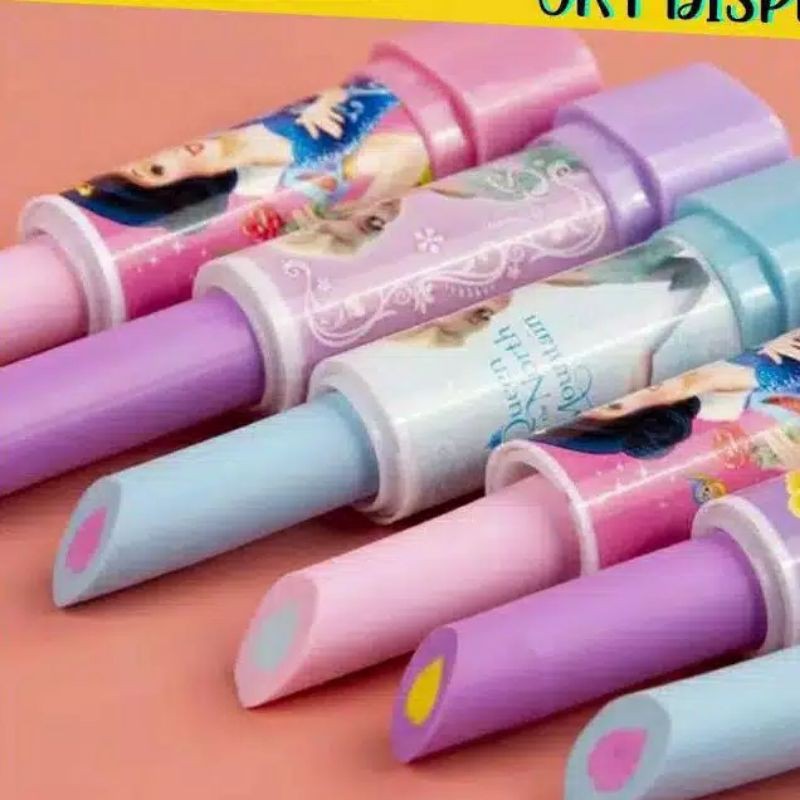 

C1 Penghapus Model Lipstick | Alat Tulis Stip Lipgloss | Penghapus Pensil Import