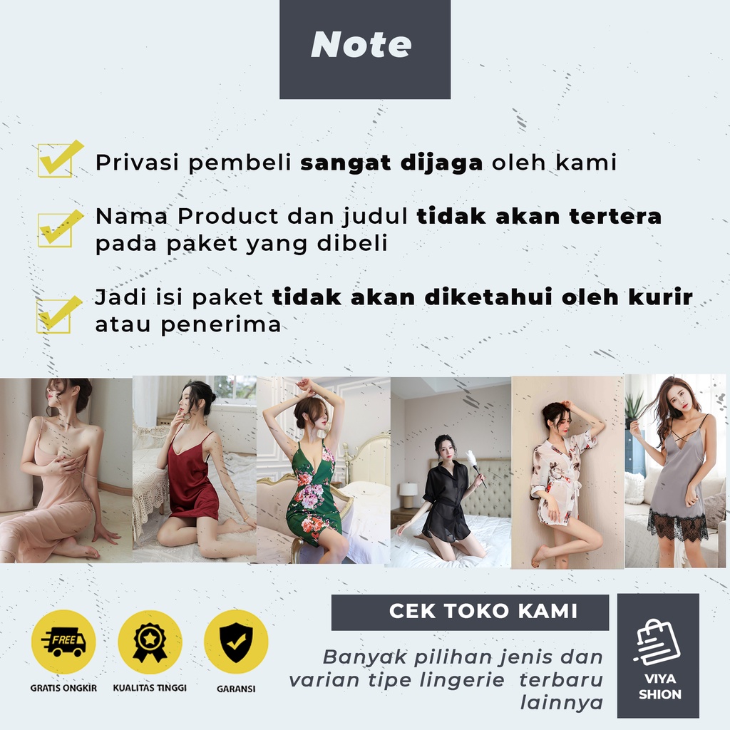 Lingerie Sexy Baju Tidur Piyama Seksi Wanita Cewek Cosplay Hot Dewasa Premium VS03-8