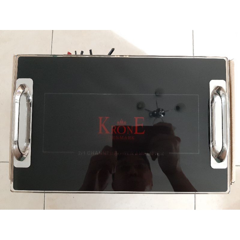 Power Amplifier Audio Mobil 2 Channel Krone RAMP - 275X made in Denmark.