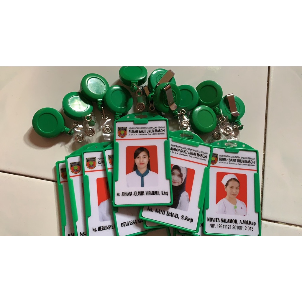 

Cetak ID Card Bahan PVC Tebal, Kualitas Premium