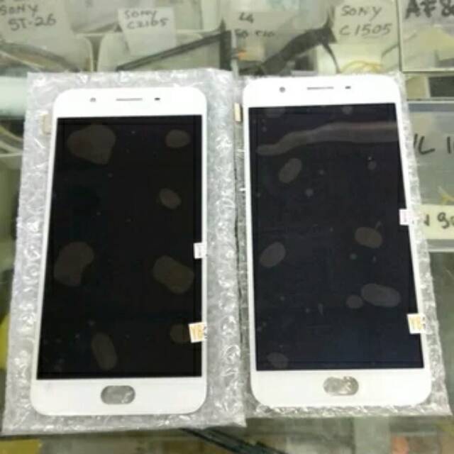 Lcd ts touchscreen Oppo f 1s ORI hitam putih