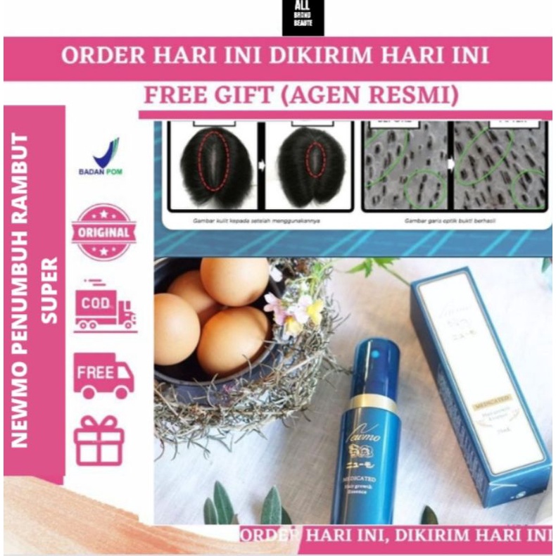 NEWMO PENUMBUH RAMBUT ALAMI/ORIGINAL/AMAN BUMIL BUSUI
