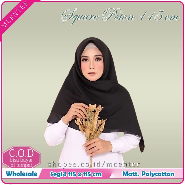 Bella Square New &quot;warna part 1&quot; || hijab segiempat Fine Chifon