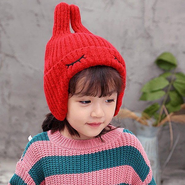 Topi Kupluk Anak Sleepy RED EYES