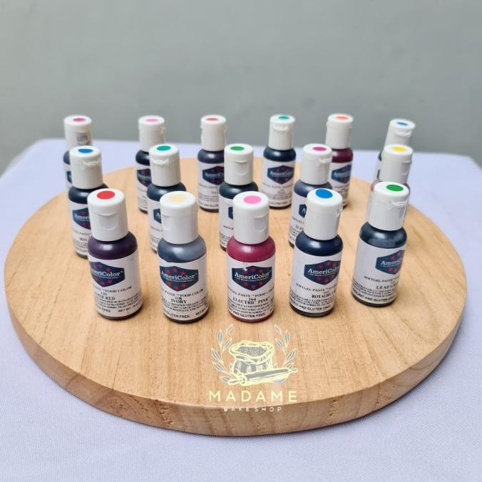 

Americolor food coloring / Pewarna Makanan / Pewarna Americolor
