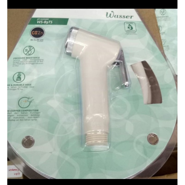 Toilet shower wasser 89 ts komplit selang / jet shower