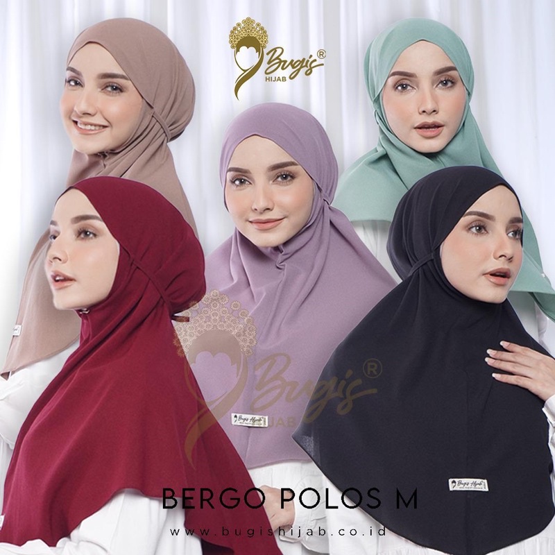 BERGO POLOS SIZE M BUGIS HIJAB