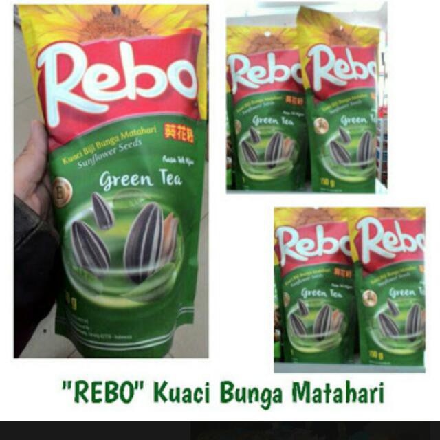 Kwaci Rebo Green Tea 150gr Indonesia