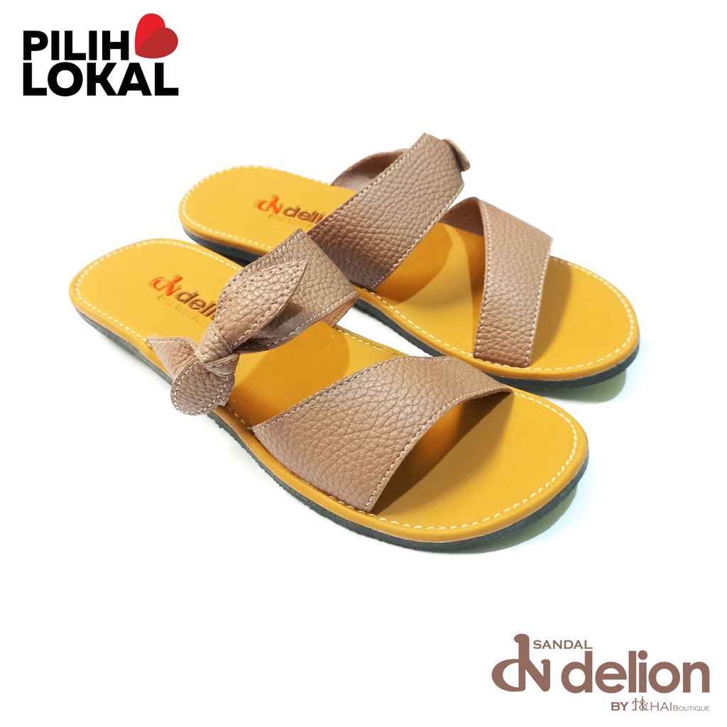 Sandal Papirut Wanita Terbaru Model Pita - Sandal Kulit Jeruk Wanita - Sandal Wanita Pita Teplek - Sandal Perempuan Remaja Kekinian - Sandal Non Slip Wanita - Sandal Lentur Empuk - Sandal Selop Wanita Ban 2 - Sandal Double Strap Wanita - Sandal Tasik